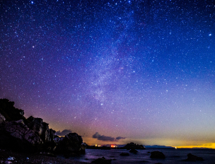 星空の写真
